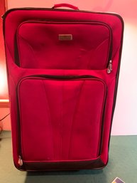 Large Wheeled Luggage With Expansion Zipper And 2 New Luggage Tags