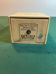 Vintage 1989 The Miniature World Of Peter Rabbit//Beatrix Potter