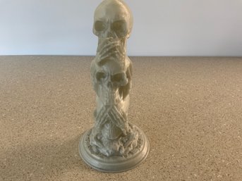 Glow In The Dark 3D Skeleton Art Piece