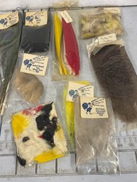 Old/ Vintage  Feathers, Supplies To Make Fishing Lures