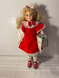 Vanessa Collection Special Edition - 1996 Serie/ 16 Inch Porcelain Doll With Stand