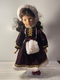 Vanessa Collection 16 Inch Porcelain Doll
