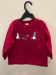 New/ Cotton Top - How To Build A Snowman / 12-18 Month