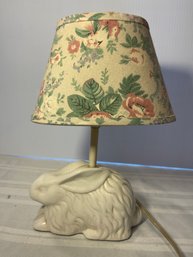 Electric Rabbit Lite With Floral Shade