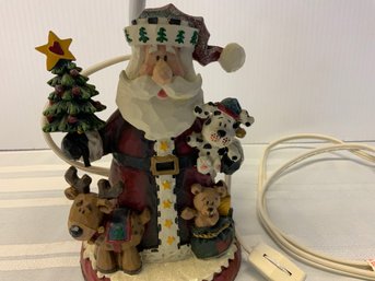 Very Nice Santa And Friends Lamp