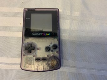 Nintendo Game Boy Color, Used, Missing Batter Cover