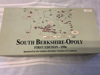 Monopoly Game, So Berkshire Version.  NEW