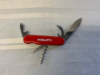 Small Pockey Knife With Bottle Opener & Cork Screw