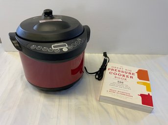 Pressure Cooker With Cooker Book