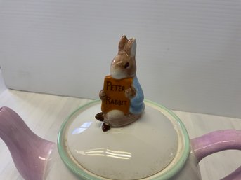 Beautiful Peter Rabbit Tea Pot