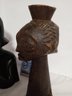 Tribal Wood Sculpture LOT 2 Head Side ? African