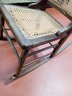 Vintage Wood Rocking Chair 34' H