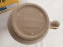 Joseph Pottery Mug Brown Handle 3' Stoneware