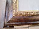 NEW Antique Brush Gold ART Picture Frame With Glass 20'