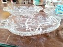 Anchor Hocking Divided Glass Relish Plates (4)
