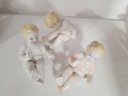 Vintage Apel Bavarian Porcelain Figurines Lot (3)