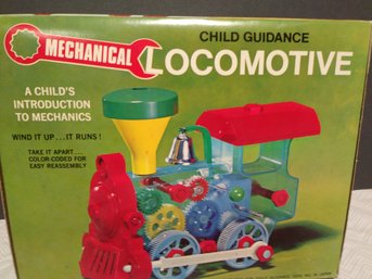 NEW Vintage Toy Mechanical Locomotive For Children No. 8200 NEW OLD STOCK