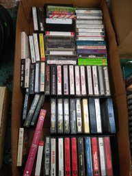 LOT Cassette Tapes Vtg Music Walk Story Misc (70)