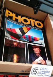 Vtg Camera PHOTO MAGAZINE LOT 1981-1983 (19) Magazines
