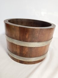 Antique Basketville Nut Bowl Wooden