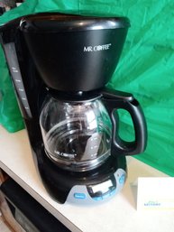Mr Coffee 12 Cup Electric Coffeemaker Black