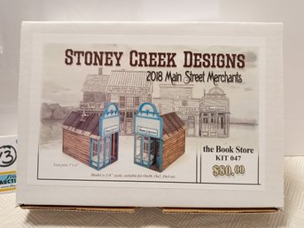 THE BOOKSTORE TRAIN KIT 047 1 QUARTER INCH SCALE FOR ON30 ON2) N3 STONY CREEK DESIGNS
