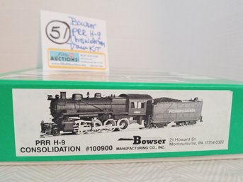 NEW BOWSER PRR H- 9 CONSOLIDATION TRAIN KIT Model # 100900 New Old Stock