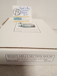 New Reed's Mills House Maine RR Kit # 1002 1/4' Scale Up Front Series