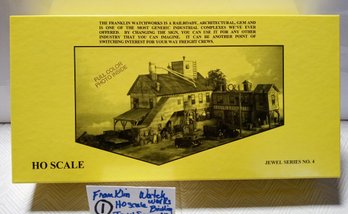 New FRANKLIN WATCHWORKS RR BUILDING HO SCALE JEWEL SERIES NO. 4 New Old Stock