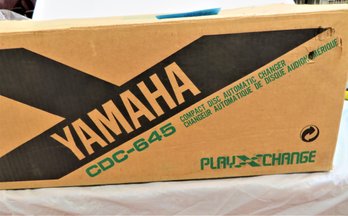 Vtg Yamaha CDC - 645 5-Disc Compact Changer Automatic CD & DVD In Original Box