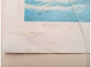 Signed Cal Massey Lighthouse & Seagulls ART Print # 391/450