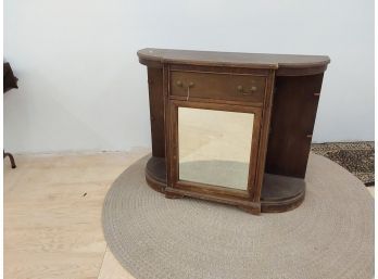 Entryway Curio Cabinet Mahogany With Mirrored Door Would Look Great Painted!