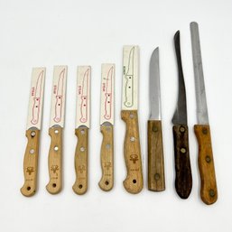 Misc. Collection Of Eight (8) Dinner / Kitchen / Cooking Knives