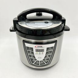 Power Pressure Cooker Xl 6 Quart Model Ppc770 Silver Black Stainless - Retail $89