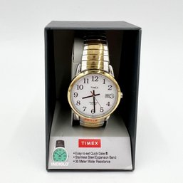 NIB - TIMEX Indiglo Two-tone Stainless Steel, 30m Water Resistant Watch