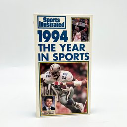 Vintage VHS Sports Illustrated 1994 Year In Sports With Marv Albert
