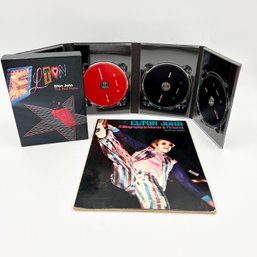 ELTON JOHN Red Piano 2 CD / 2 DVD Set And Vintage 1976 Biography Magazine