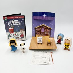 ULTIMATE Charlie Brown Christmas Set - DVD, CD, Christmas Pageant Playset