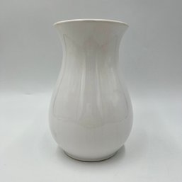 Beautiful White DANSK INTERNATIONAL Vase - Roughly 8in Tall - Made In Portugal