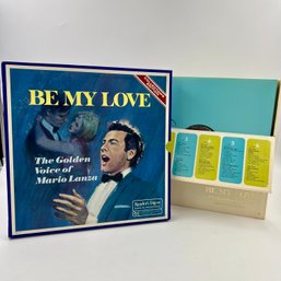 BE MY LOVE - The Golden Voice Of Mario Lanza - 6 LP Readers Digest Record Set