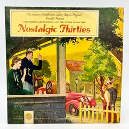 LONGINES SYMPHONETTE GLIVING MUSIC PROGRAM Presents NOSTALGIC THIRTIES - Double LP Vinyl Set