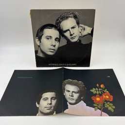 SIMON & GARFUNKEL - BOOKENDS, 1968 Columbia Records Vinyl LP With Original Poster
