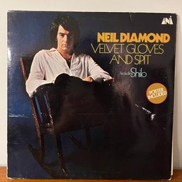NEIL DIAMOND - VELVET GLOVES AND SPIT - 1968 Vinyl LP Featuring Shilo