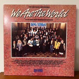 USA FOR AFRICA - WE ARE THE WORLD - Historic 1985 Superstar Album, Columbia Records