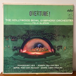 HOLLYWOOD BOWL SYMPHONY ORCHESTRA - OVERTURE! Vinyl LP