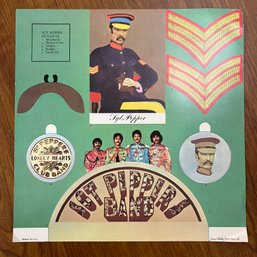 RARE Vintage 1967 BEATLES Sgt Peppers Album Insert Cut-Outs
