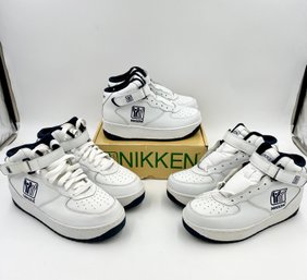 RARE!! 3 NEW/DS Pairs Of Vintage NIKKEN Women/mens Weighted Fitness Cardiostride Sneakers ~Sizes W7, M9.5, W10