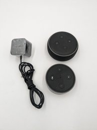 Pair Of Amazon Echo Dots