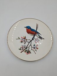 Avon Bluebird North American Songbird Plate 1975