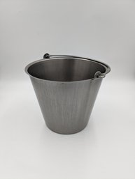 Large Stainless Steel Ice Bucket With Handle